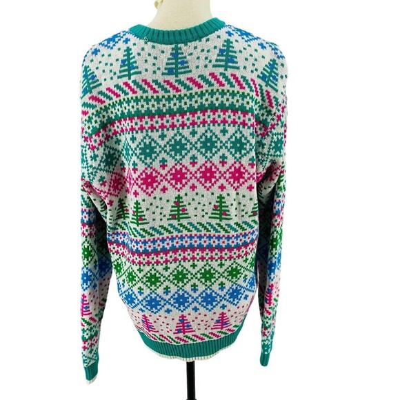 Blizzard Bay Rainbow Unicorn Holiday Sweater Unisex Large - Picture 8 of 8